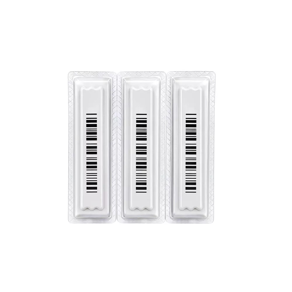 LiFangmei Technology AM Soft Label: 45×11мм, бір реттік, супермаркеттердегі тазалау және гигиеналық өнімдерді ұрлауға жарамды